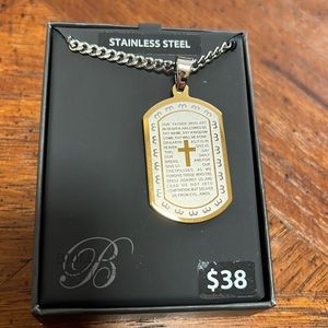 Men necklace nib
